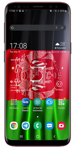 Afghanistan Flag LiveWallpaper