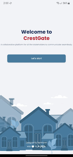 Android application CrestGate screenshort