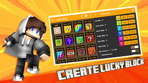 Lucky Block Mods and Maps MCPE screenshot 9