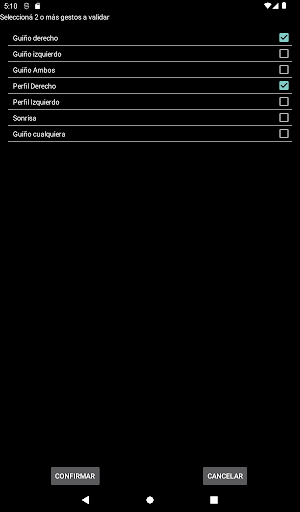 AFIPFacialGestureRecognizer Screen 3