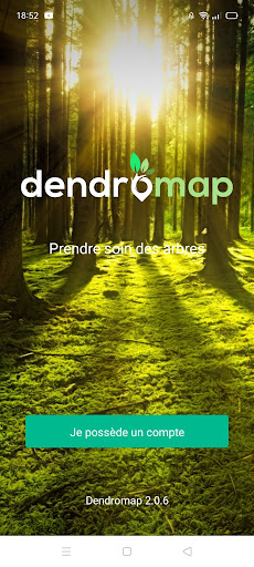 Android application Dendromap screenshort