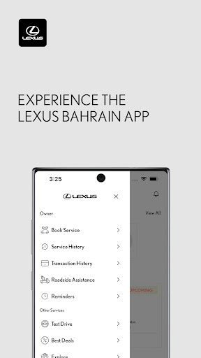 Android application Lexus Bahrain screenshort