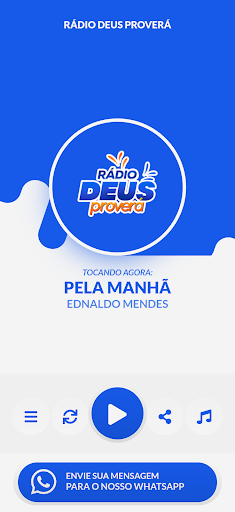 Android application Rádio Deus Proverá screenshort