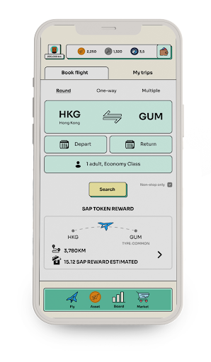 Satoshi Airline Screenshot 3 - AppWisp.com