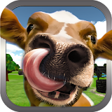 Wild Cow Simulator 3D Game icon