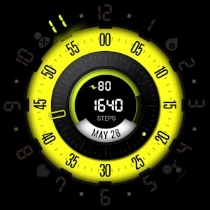 Captura de Pantalla 24 UsA Round Watch Face - USA120 android