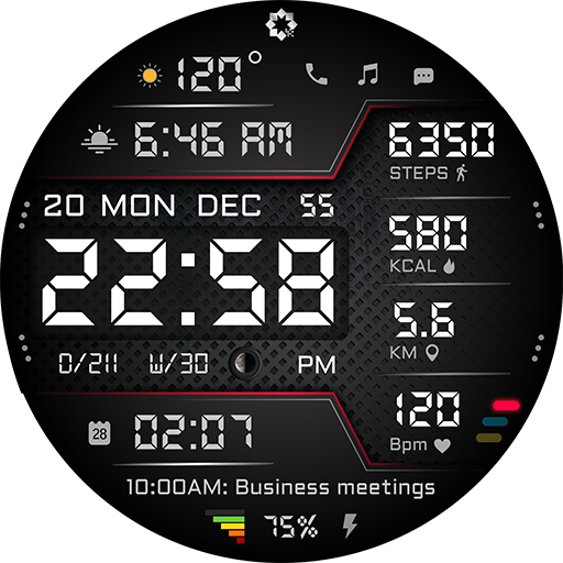 A440 Health Watch Face YOSASH logo