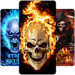 Cover Image of Unduh Scary Skull Wallpaper 4K  APK