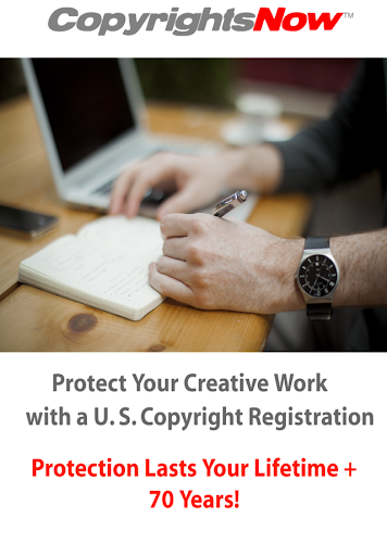Android application CopyrightsNow screenshort