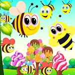 Cover Image of Download Bees Friends Pop Match3 Puzzle  APK