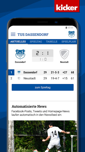 TuS Dassendorf Screen 3