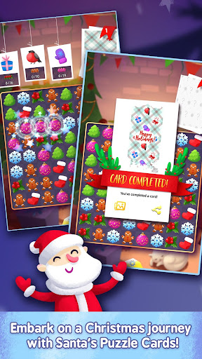 Santas Puzzle Cards Screen 2