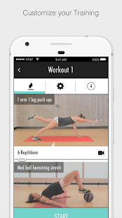Pilates Training Screenshot