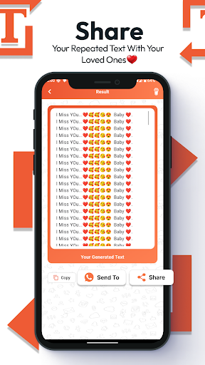 Screenshot of Text Repeater: Repeat Text 10K