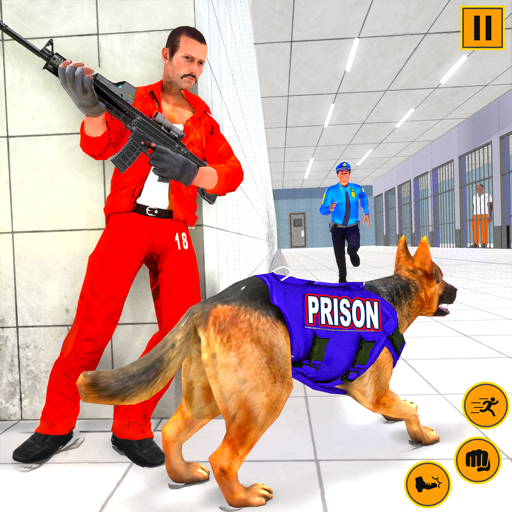 Police Dog Prison Escape Game विंडोज़ पर डाउनलोड करें