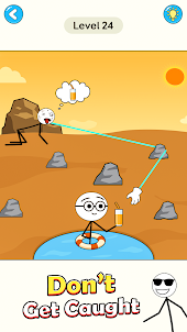 Stickman Thief Puzzle IQ Games