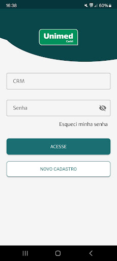Android application Minha Unimed Cariri screenshort