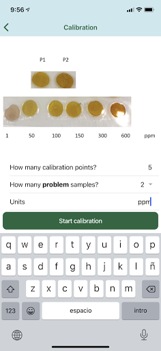 Colorimetric Titration Screen 3