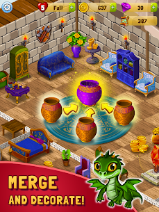 Merlin and Merge Mansion MOD APK 1.0.2 (Unlimited Currency) 15