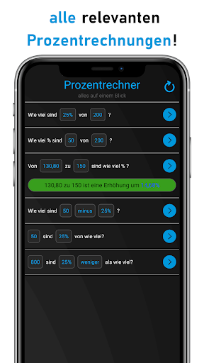 Prozentrechner Screen 3