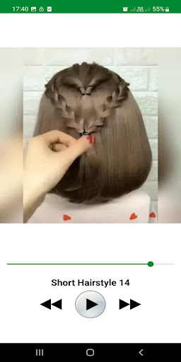 Short Hairstyles for Girls Screen 3