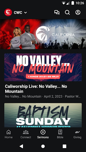 California Worship Center Screen 3