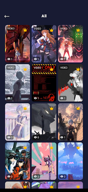 Screenshot 6 Evangelion Wallpaper Live & HD android