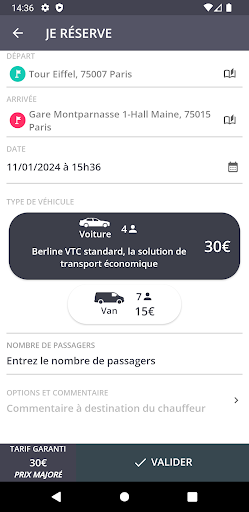 Vtc chambery Screen 2