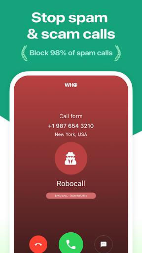 Who - Caller ID, Spam Block Screen 3