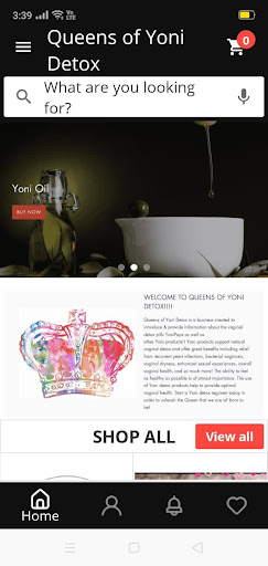 Android application Queens of Yoni Detox screenshort