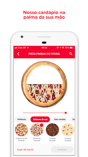 Raffinato Delivery Screen 3
