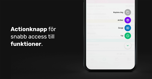 Timekeeper - tidrapportering Screen 2