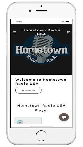 Android application Hometown Radio USA screenshort
