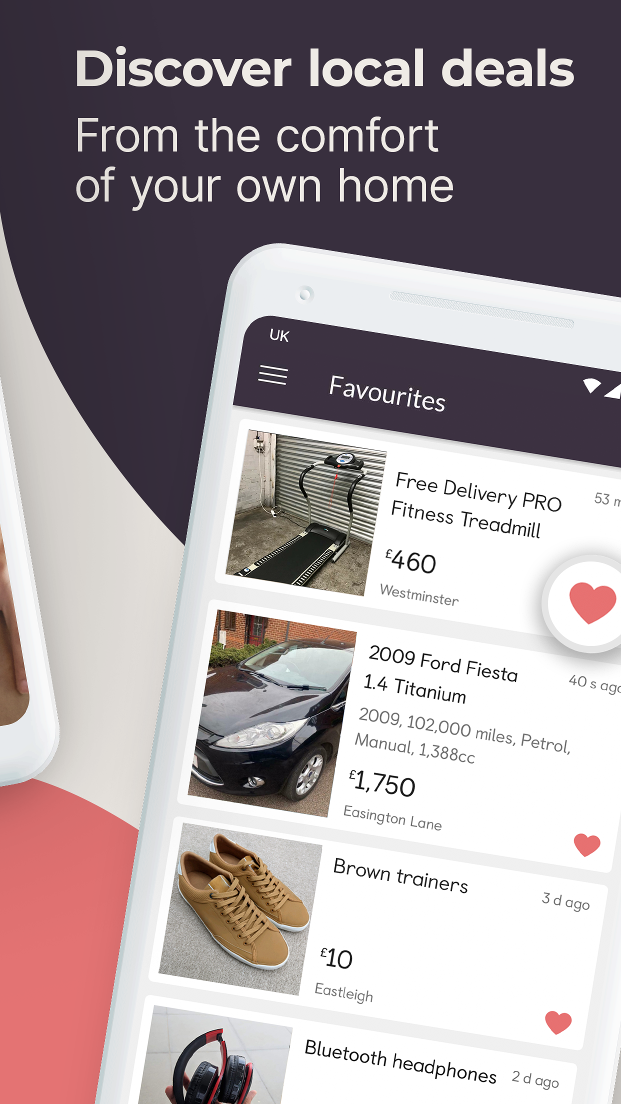 Android application Gumtree: Local Classifieds - Buy & Sell Everything screenshort