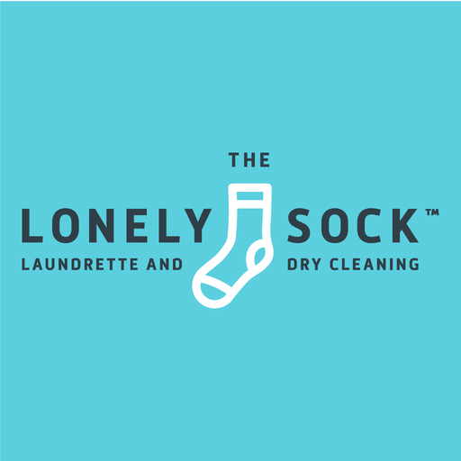 The Lonely Sock Dry Cleaning logo