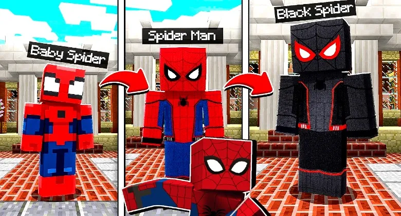 Tải Spider MAN MOD for Minecraft App trên PC với giả lập - LDPlayer
