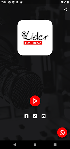 Android application Fm Líder Chacabuco screenshort