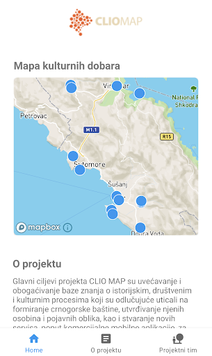 Cliomap Screen 2