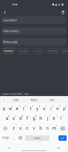 App preview