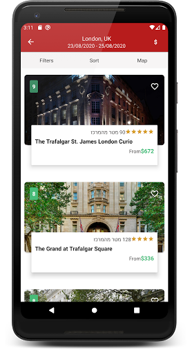 Travelor - Hotels Worldwide Screen 2