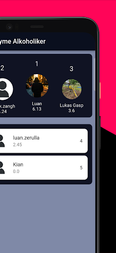 Android application IBS-Manager screenshort