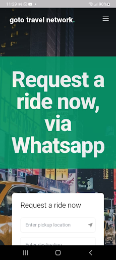 Android application Goto Travel Network screenshort