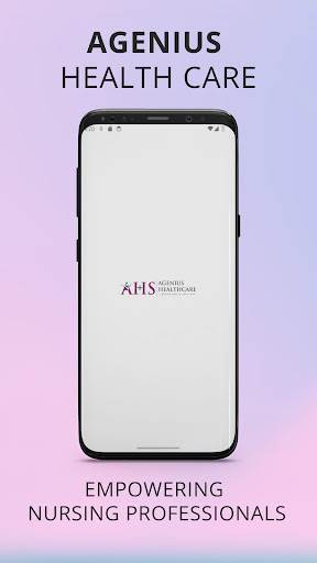 Android application Agenius Healthcare Staffing screenshort