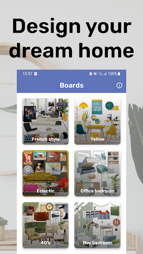 MoodBoard maker - HomeBoard Screenshot 3 - AppWisp.com