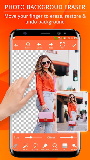 Android application Background Eraser & Auto Backg screenshort