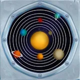 Space game for kids Planets icon