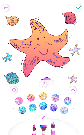 Game screenshot Mermaid coloring book gradient apk download