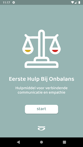 Android application Eerste Hulp Bij Onbalans screenshort