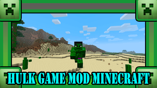 Screenshot 1 Hulk Minecraft Mod Addon MCPE android
