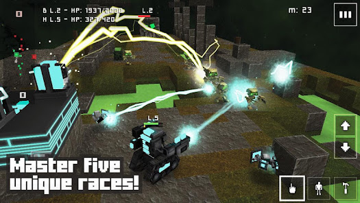 تحميل لعبه Block Fortress: War مهكره نقود لا نهائيه